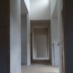 Drywalling in Shevlin Commons