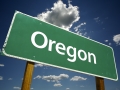 Oregon Road Sign
